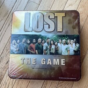 Unopened Lost The Game Board Game (Collectable Tin Box Edition) 2006 sealed